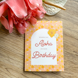 Ilima Birthday - Greeting Card