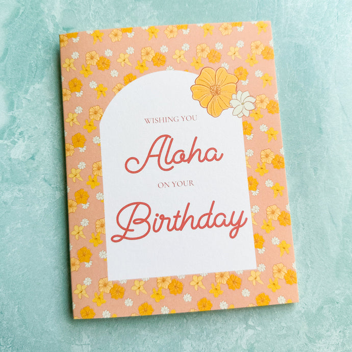 Ilima Birthday - Greeting Card